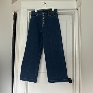 Banana Republic: high rise - wide leg jeans